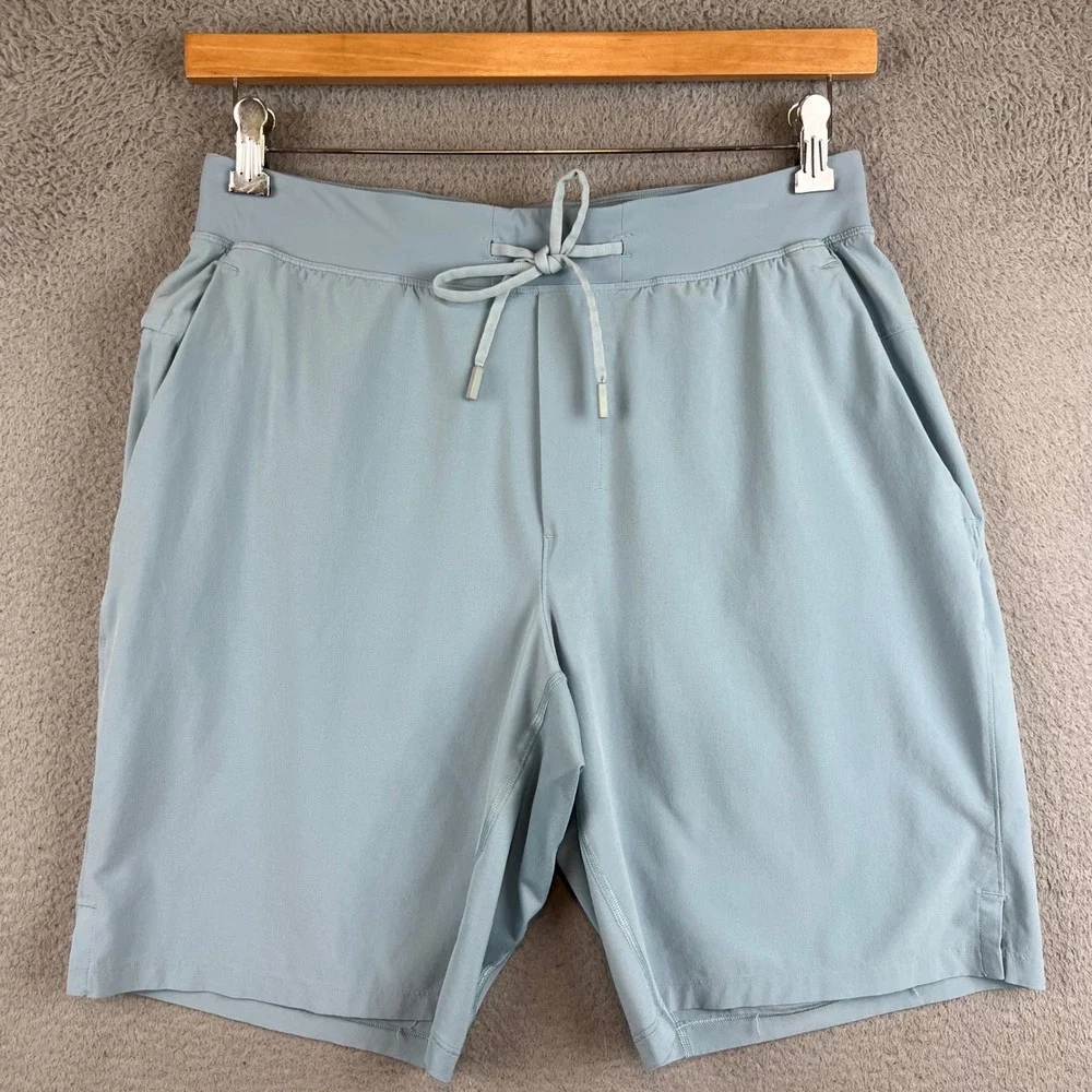 Lululemon Pace Breaker Linerless Shorts Blue Mens Large
